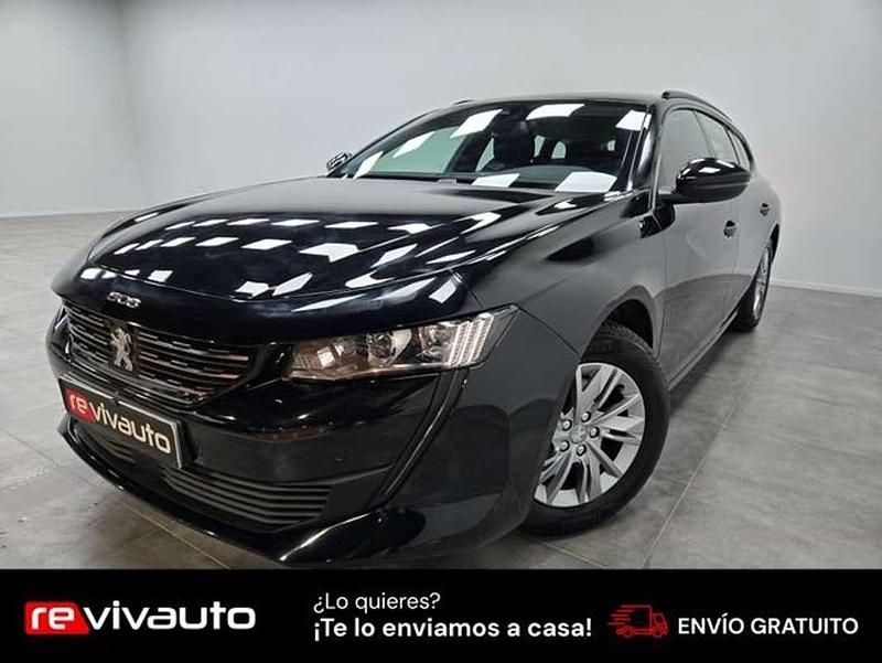 Usado Peugeot 508 SW Active 131 CV (96 kW) 2022 Negro Familiar