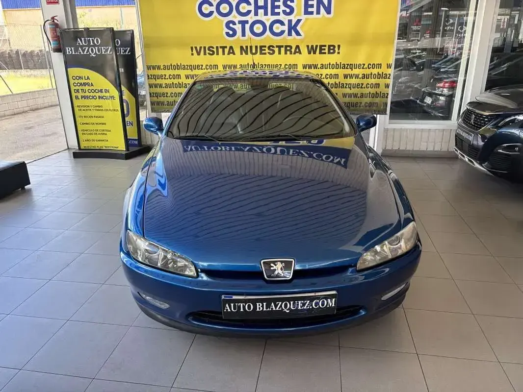 Usado Peugeot 406 Coupe 133 CV (97 kW) 2001 Azul Coupe