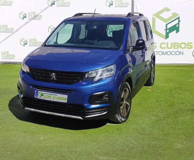 Azul Usado 2018 Peugeot Rifter GT-line Monovolumen | 15.599 € (Precio justo) - Imagen 1/4