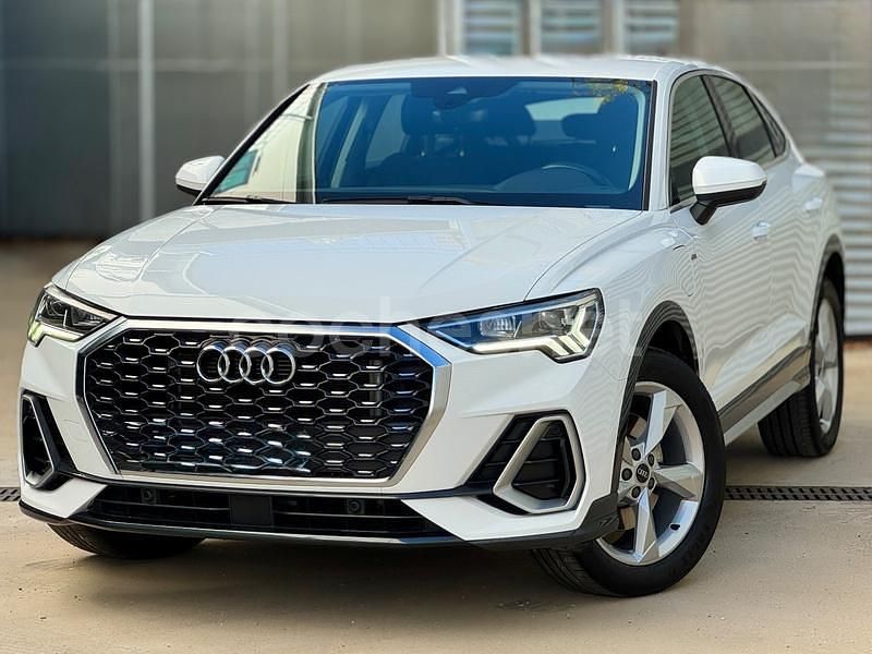 Blanco Usado 2022 Audi Q3 Sportback S-Line SUV | 29.990 € (Super precio) - Imagen 1/4