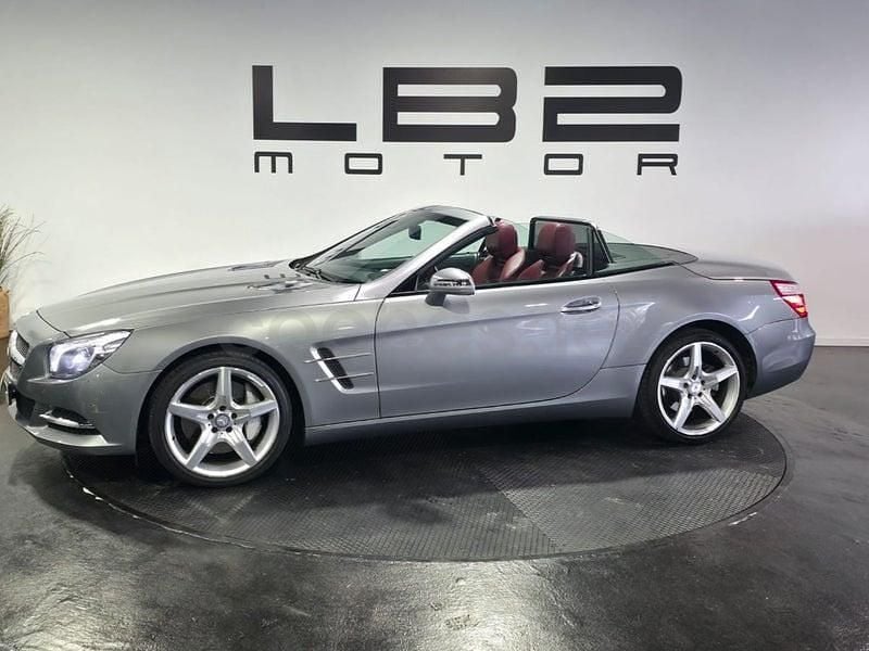 Usado Mercedes SL500 435 CV (319 kW) 2012 Gris / plata Descapotable