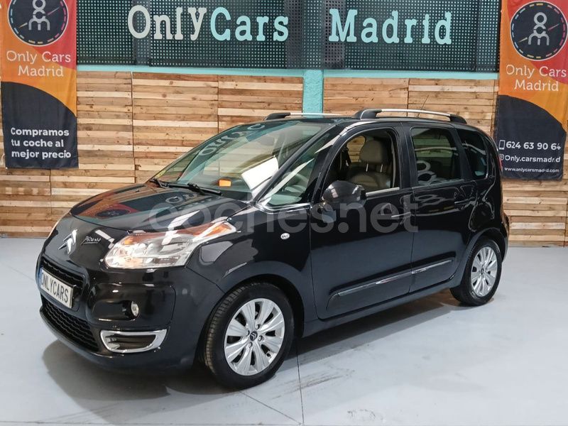 Negro Usado 2010 Citroën C3 Picasso Exclusive Monovolumen | 5090 € (Precio justo) - Imagen 1/4