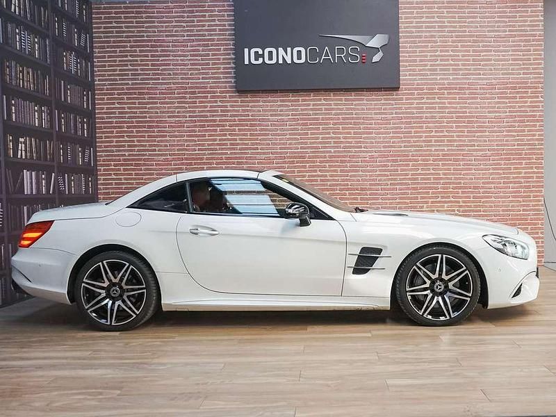 Usado Mercedes SL500 455 CV (334 kW) 2017 Blanco Descapotable