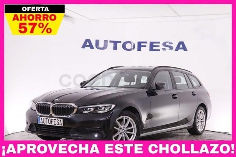 Usado BMW 320e 190 CV (139 kW) 2021 Negro Familiar