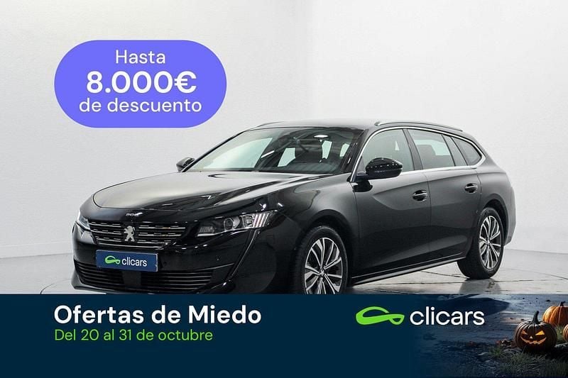 Negro Usado 2020 Peugeot 508 Allure Familiar | 16.990 € (Buen precio) - Imagen 1/4