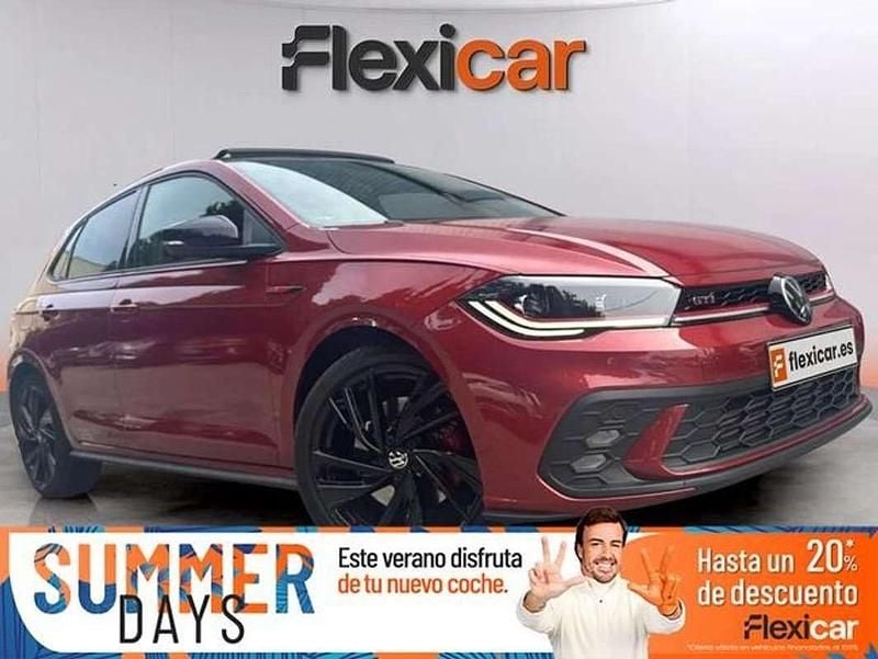 Rojo Usado 2024 VW Polo GTI Berlina | 26.990 € (Precio justo) - Imagen 1/4