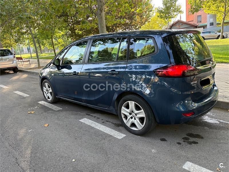 Azul Usado 2017 Opel Zafira Expression Monovolumen | 8300 € (Buen precio) - Imagen 1/4