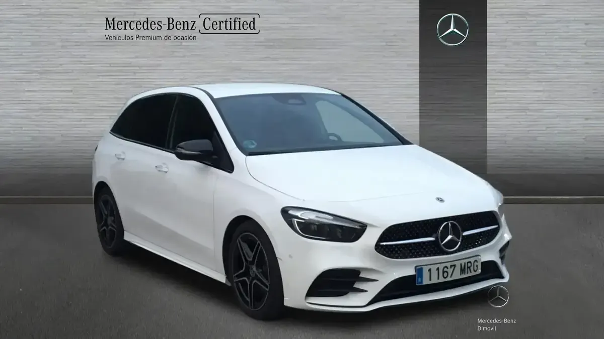Occasion Mercedes B200 AMG line 150 PK (110 kW) 2024 Wit MPV
