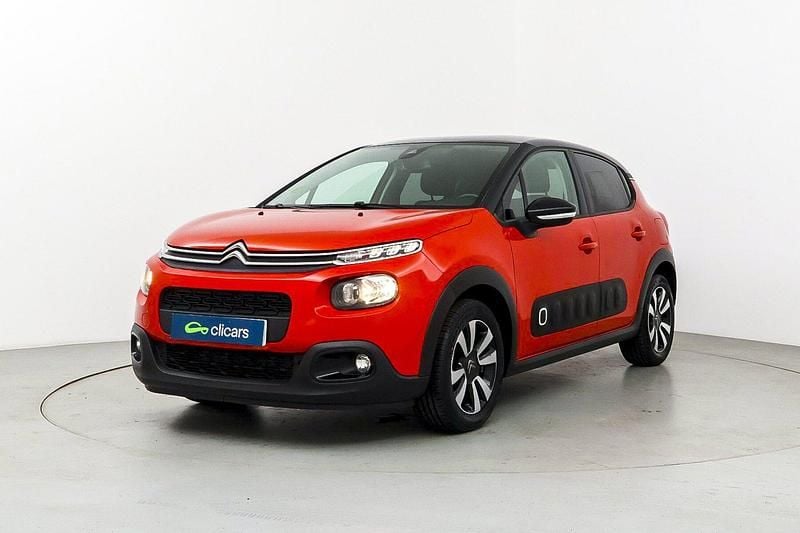 Usado Citroën C3 PureTech 82 CV (60 kW) 2018 Naranja Utilitario