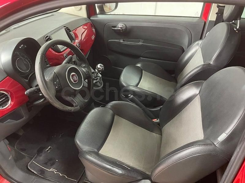 Usado Fiat 500 Sport 75 CV (55 kW) 2008 Granate Berlina