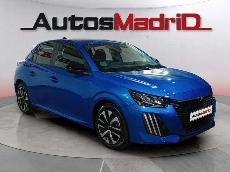 Usado Peugeot 208 Allure 101 CV (74 kW) 2024 Azul Utilitario