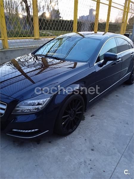 Usado Mercedes CLS350 265 CV (194 kW) 2013 Azul Berlina