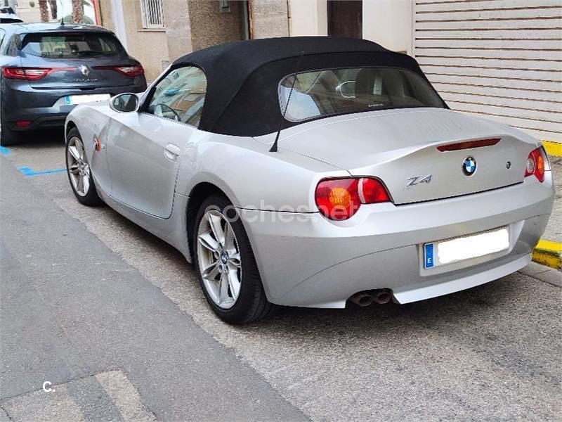 Usado BMW Z4 192 CV (141 kW) 2003 Gris / plata Descapotable