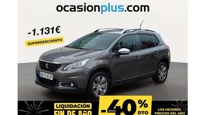 Gris Usado 2018 Peugeot 2008 Style SUV | 11.319 € (Precio justo) - Imagen 1/4