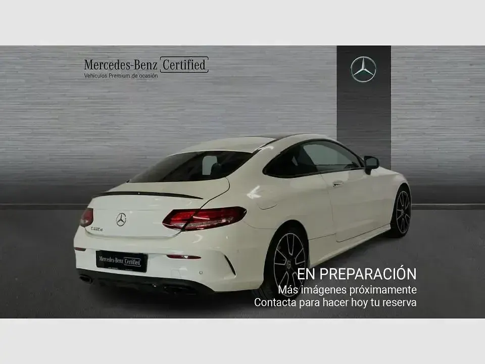 Usado Mercedes C220 194 CV (142 kW) 2023 Blanco Coupe