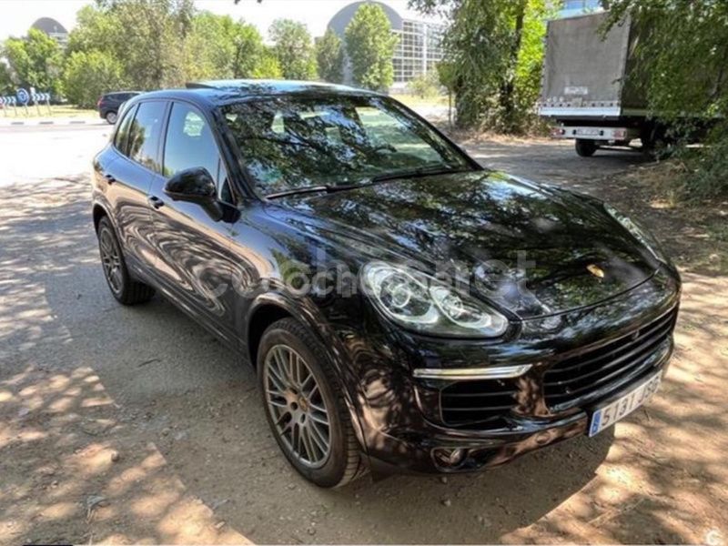 Negro Usado 2016 Porsche Cayenne Platinum Edition SUV | 31.600 € (Precio justo) - Imagen 1/4