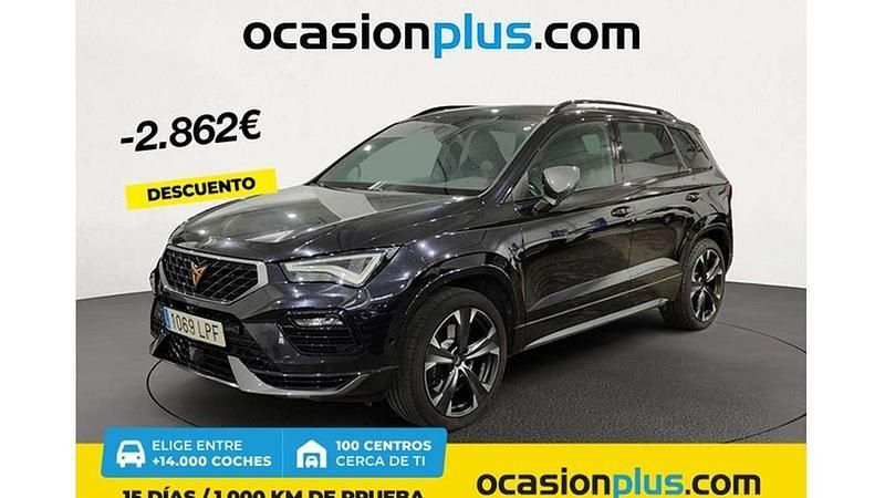 Negro Usado 2021 Cupra Ateca SUV | 26.658 € (Buen precio) - Imagen 1/4