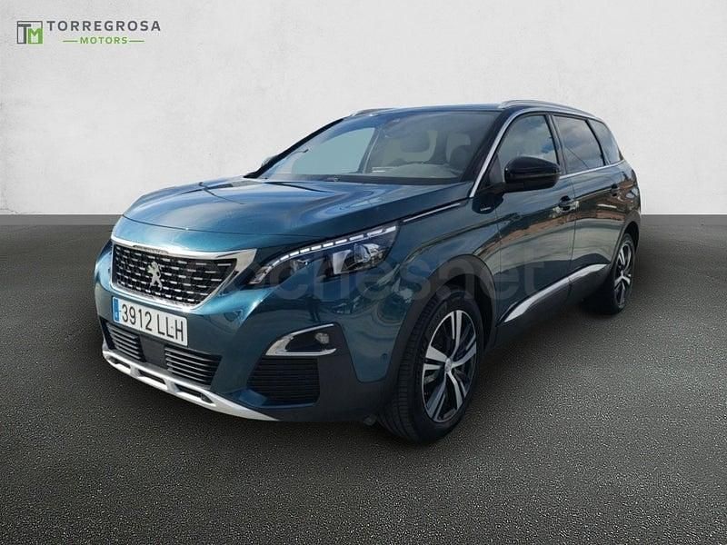 Usado Peugeot 5008 GT-line 130 CV (95 kW) 2020 Verde SUV