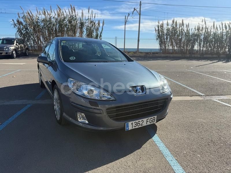 Usado Peugeot 407 Premium 204 CV (150 kW) 2007 Azul Berlina