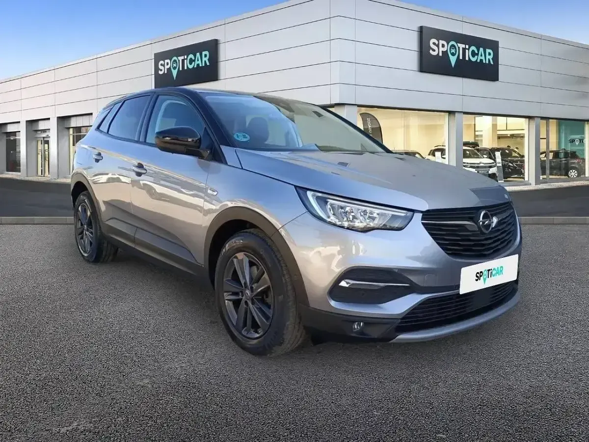 Usado Opel Grandland X Design & Tech 130 CV (95 kW) 2021 Gris SUV