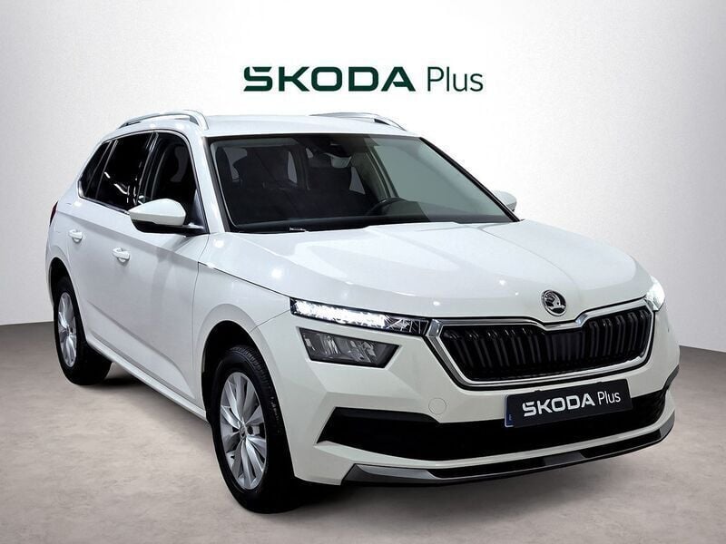 Blanco Usado 2021 Skoda Kamiq Ambition SUV | 18.400 € (Precio justo) - Imagen 1/4