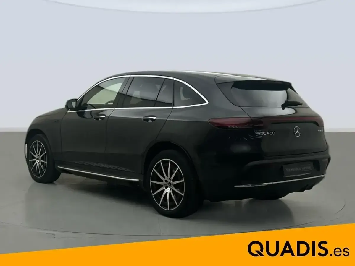Usado Mercedes EQC400 AMG line 300 kW (408 CV) 2021 Gris SUV