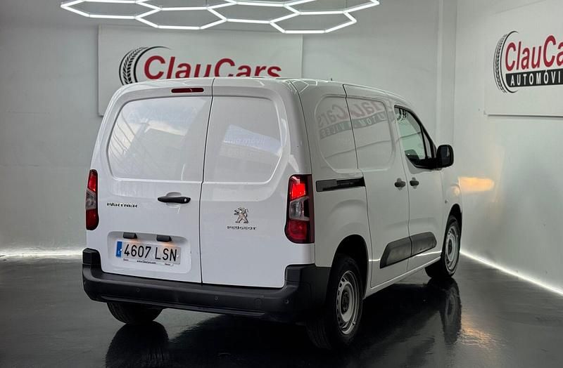Usado Peugeot Partner S 100 CV (73 kW) 2021 Blanco Monovolumen