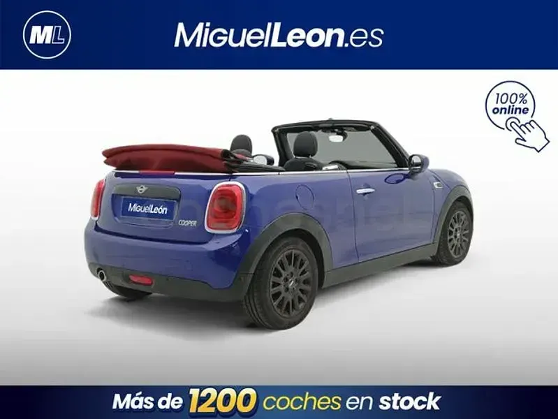 Usado Mini Cooper Cabriolet 136 CV (100 kW) 2020 Azul Descapotable