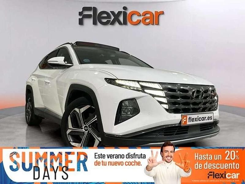 Blanco Usado 2021 Hyundai Tucson Style SUV | 21.990 € (Precio justo) - Imagen 1/4