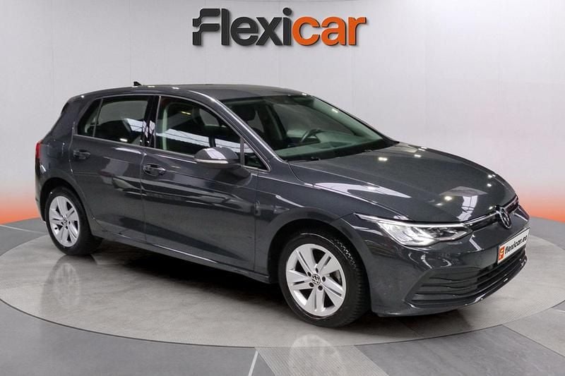 Gris Usado 2021 VW Golf Berlina | 17.990 € (Precio justo) - Imagen 1/4