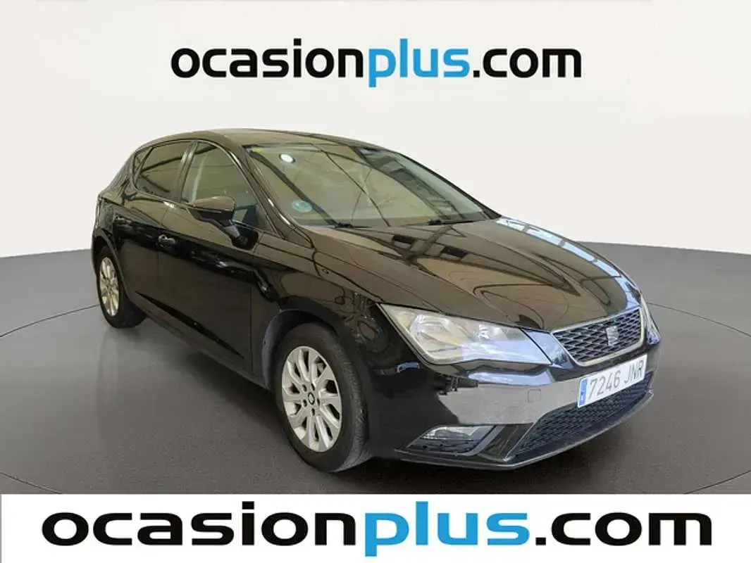 Begagnad Seat Leon Style 110 HK (80 kW) 2016 Svart Halvkombi
