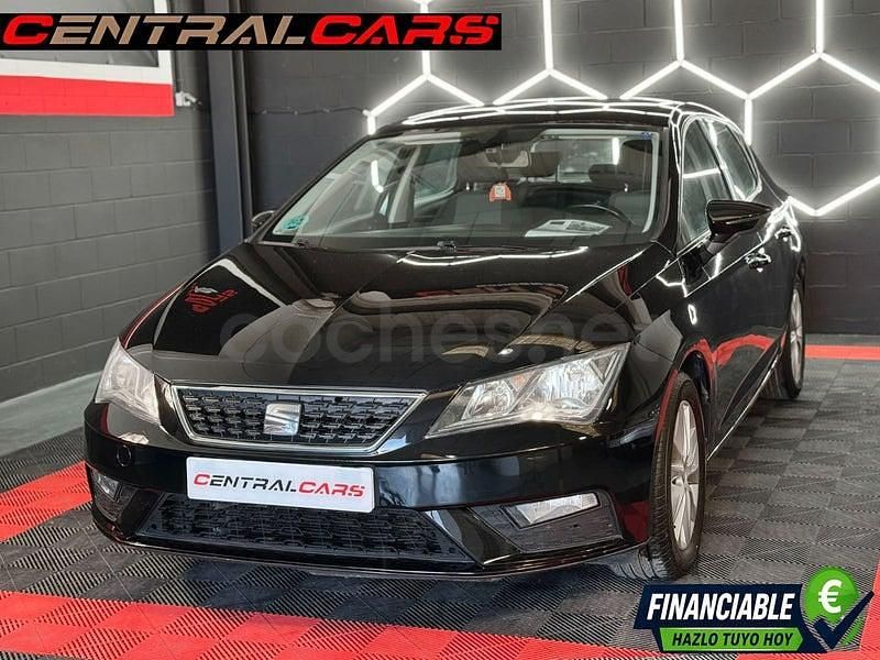 Käytetty Seat Leon Style Plus 110 HP (80 kW) 2017 Musta Sedan