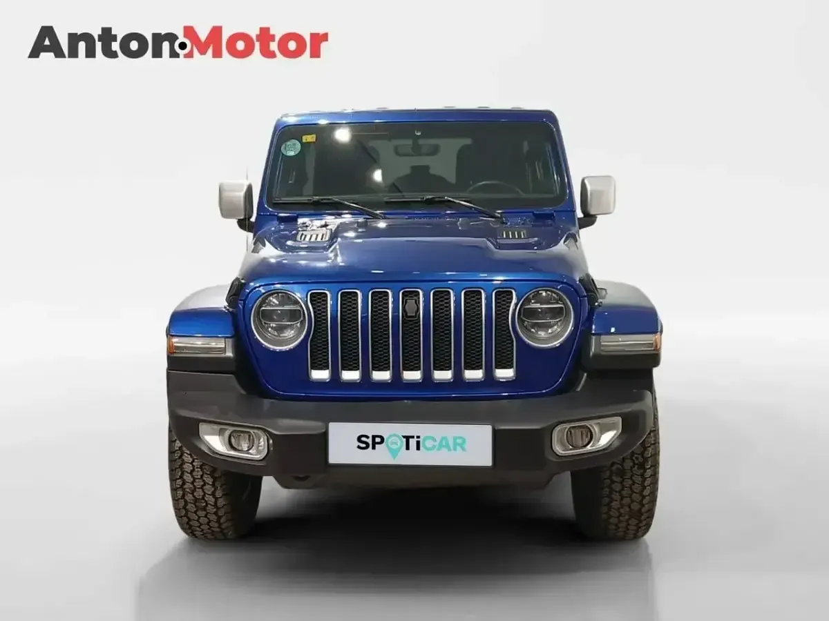 Usado Jeep Wrangler Sahara 200 CV (147 kW) 2019 Azul SUV
