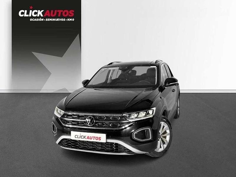 Negro Usado 2022 VW T-Roc Life SUV | 19.750 € (Precio justo) - Imagen 1/4