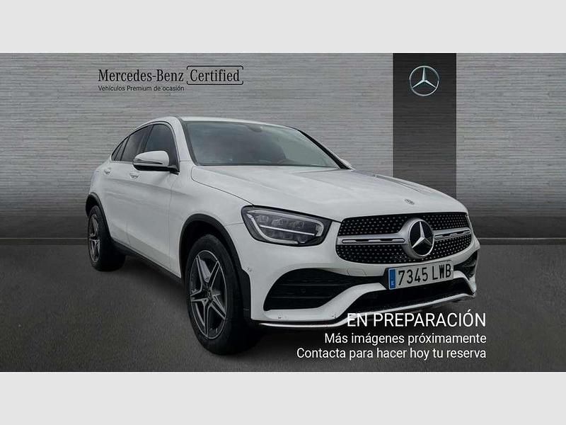 Usado Mercedes GLC220 194 CV (142 kW) 2022 Blanco Coupe