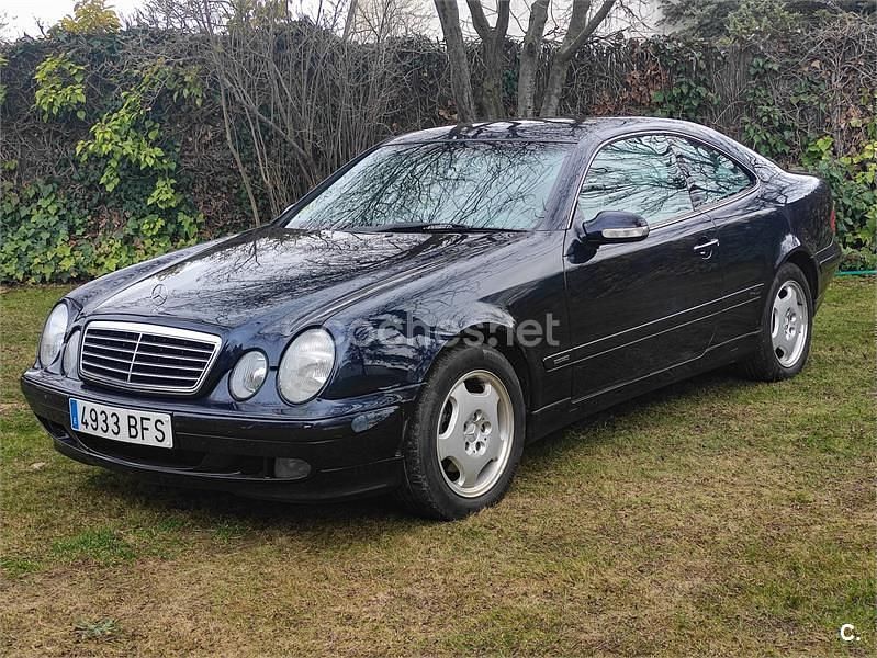 Usado Mercedes CLK200 Elegance 163 CV (119 kW) 2001 Azul Coupe