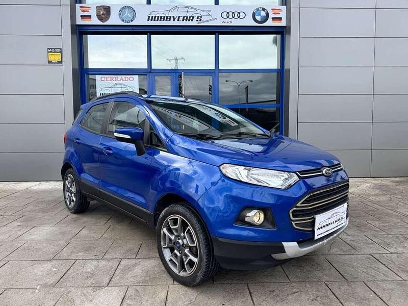 Usado Ford Ecosport Titanium 91 CV (66 kW) 2014 Azul SUV