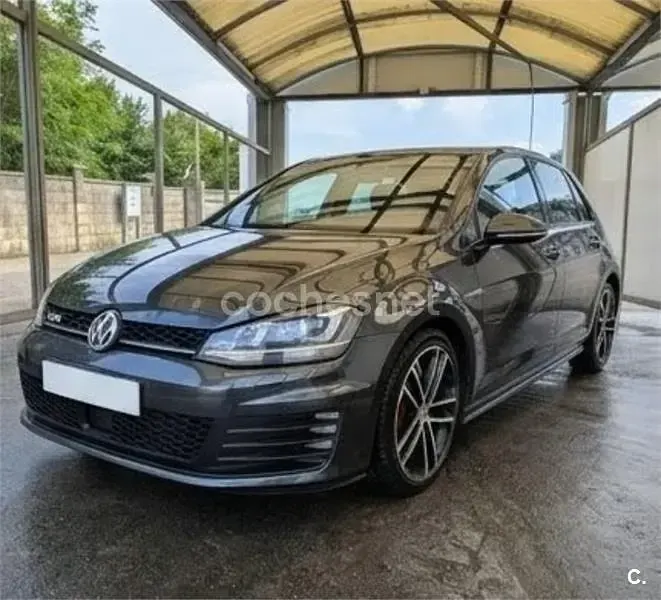 Usado VW Golf VII GTD 184 CV (135 kW) 2016 Negro Berlina