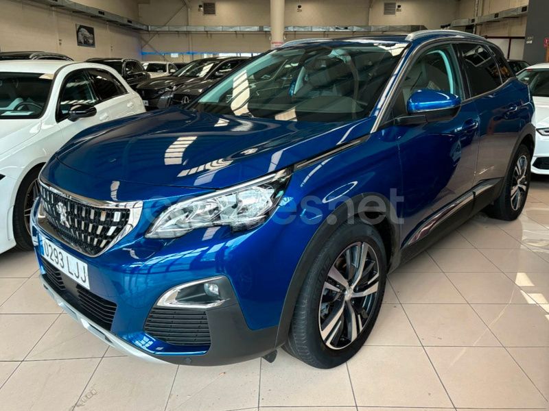 Azul Usado 2020 Peugeot 3008 Allure SUV | 19.950 € (Precio justo) - Imagen 1/4
