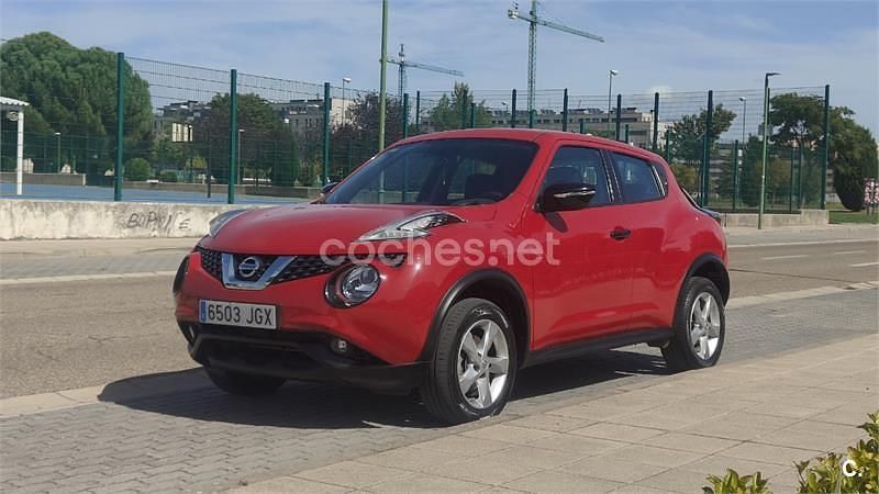 Rojo Usado 2015 Nissan Juke Visia SUV | 13.250 € (Precio justo) - Imagen 1/4