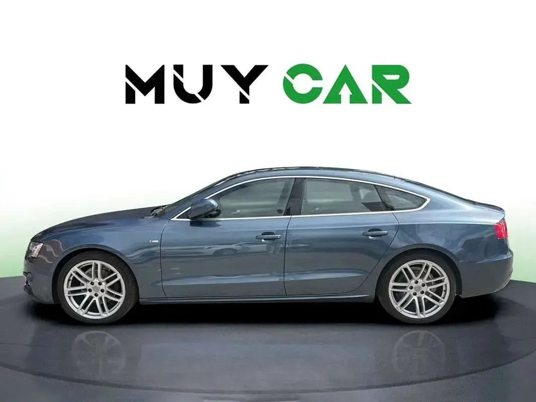 Usado Audi A5 Sportback S-Line 190 CV (139 kW) 2015 Azul Utilitario