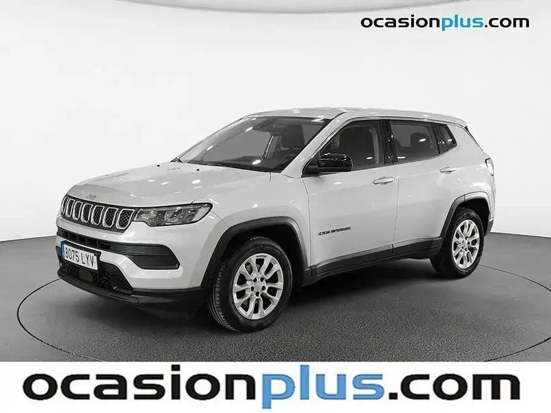 Blanco Usado 2022 Jeep Compass Longitude SUV | 19.328 € (Buen precio) - Imagen 1/4