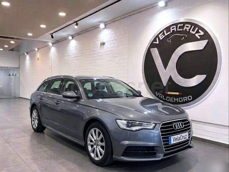 Usado Audi A6 190 CV (139 kW) 2017 Gris / plata Familiar