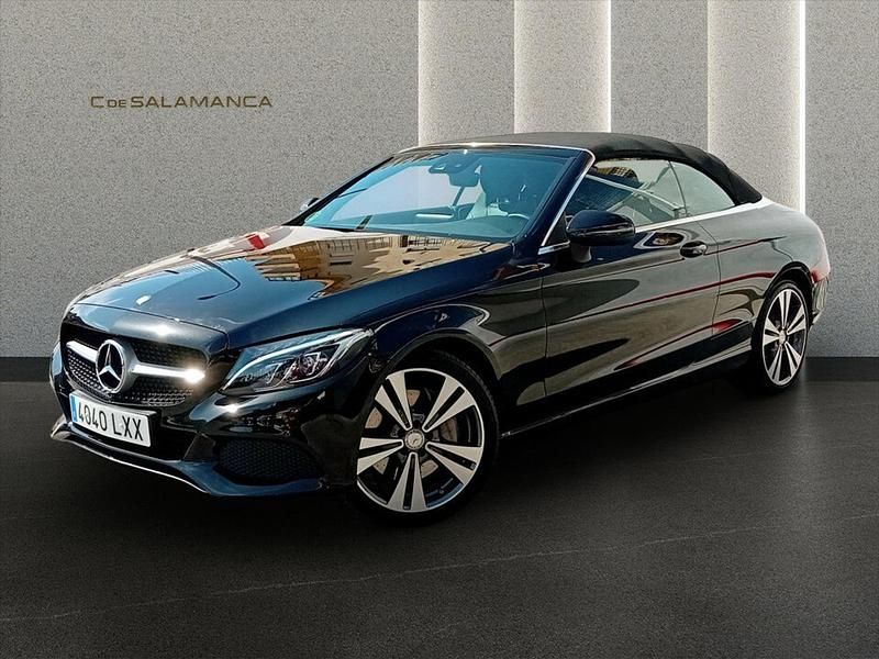 Negro metalizado Usado 2017 Mercedes C300 Descapotable | 37.500 € (Un poco caro) - Imagen 1/4