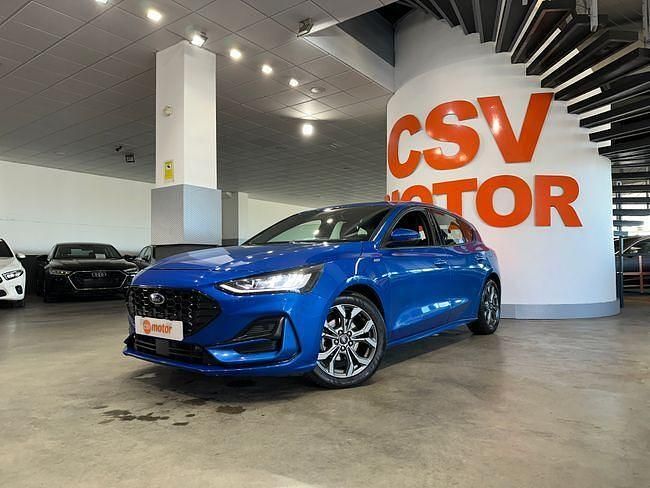 Usado Ford Focus ST-Line 126 CV (92 kW) 2023 Azul Berlina