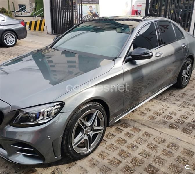 Usado Mercedes C43 AMG 367 CV (269 kW) 2019 Gris / plata Berlina