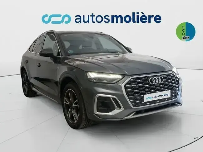Usado Audi Q5 S-Line 204 CV (150 kW) 2022 Gris SUV