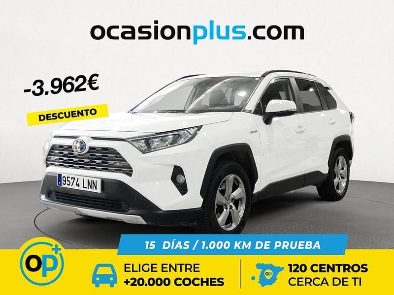 Blanco Usado 2021 Toyota RAV4 Advance Recogida | 31.190 € (Precio justo) - Imagen 1/4