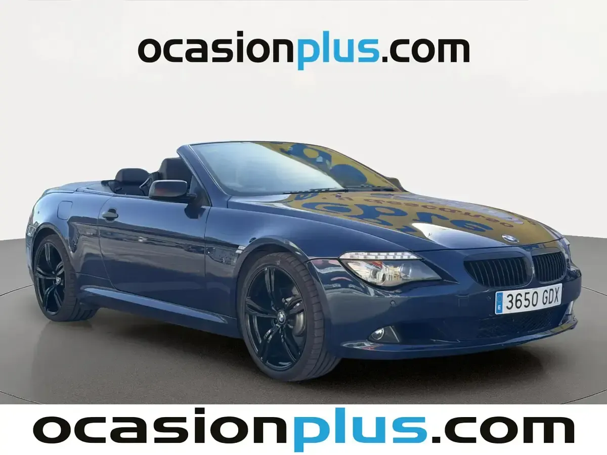 Usado BMW 630 Cabriolet 272 CV (200 kW) 2008 Gris Descapotable
