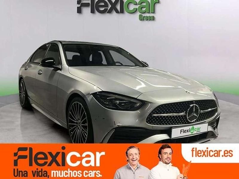 Gris Usado 2021 Mercedes C220 Berlina | 27.490 € (Precio justo) - Imagen 1/4